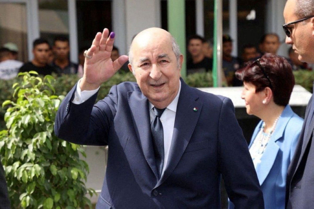 Algeria president re-elected with 84.3 percent of votes