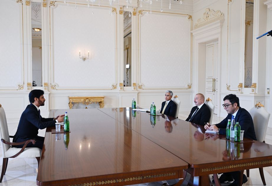 President Ilham Aliyev receives President of International Automobile Federation