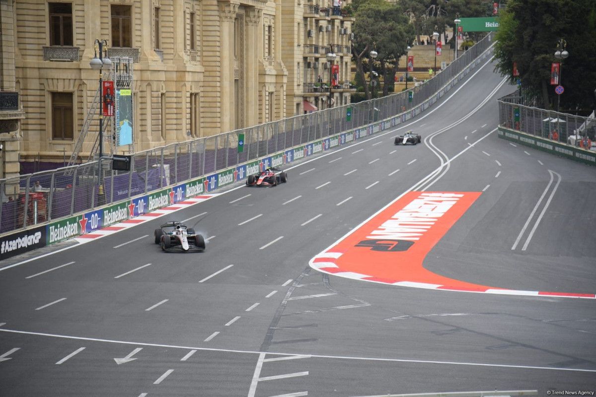 Formula 2 teams’ main race concludes at Azerbaijan Grand Prix