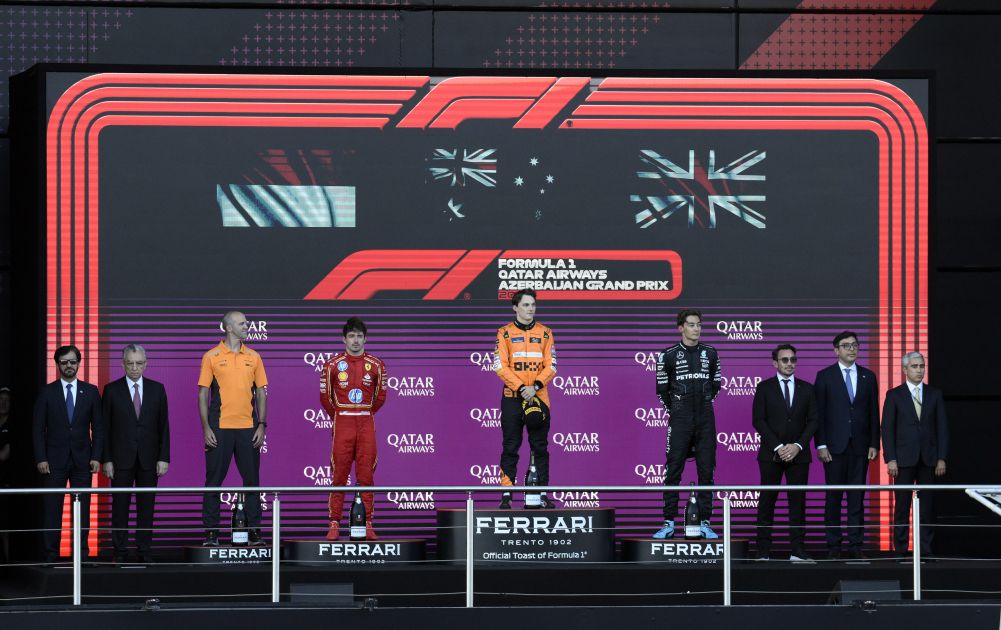 Fast Laps and Fierce Rivalries: Highlights from F1 Azerbaijan Grand Prix 2024 [PHOTOS]