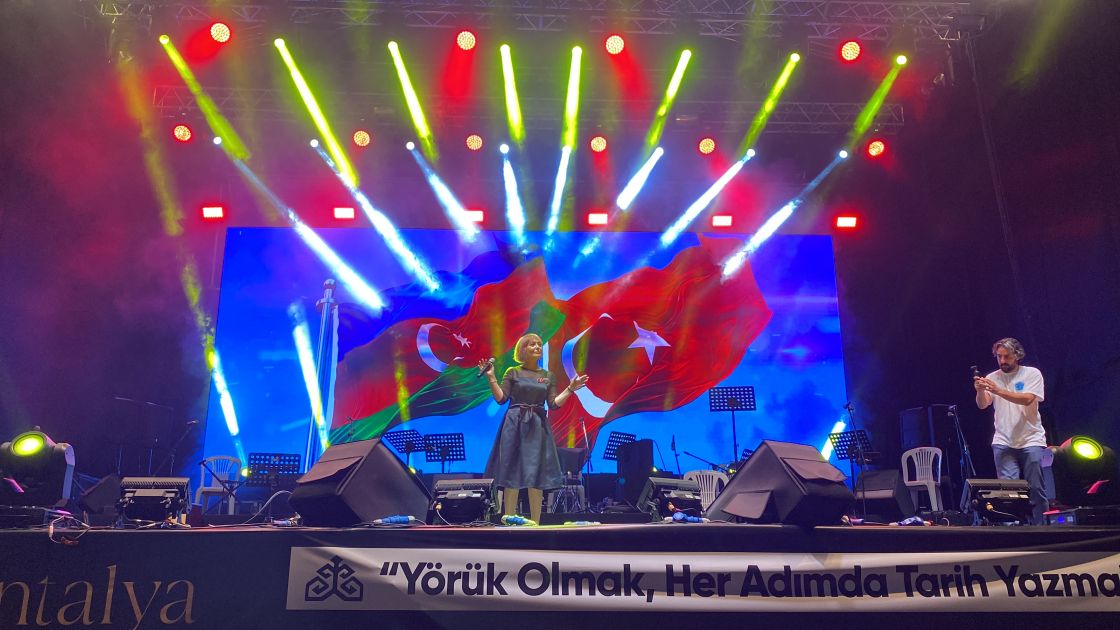 Azerbaijani artists enchant audience at Int'l Antalya Yoruk Turkmen Festival [PHOTOS]