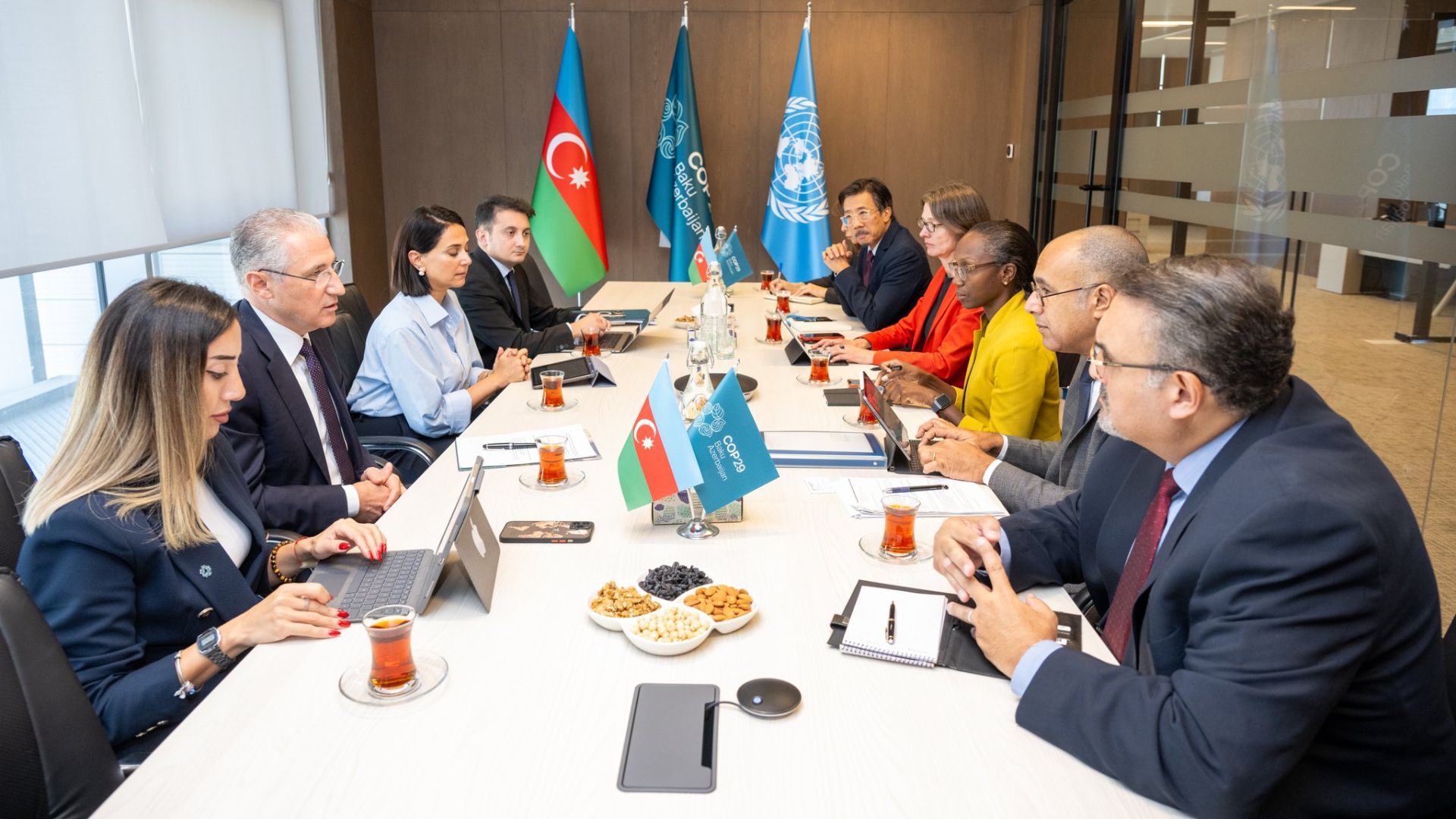 COP29 President meets World Bank officials to discuss Azerbaijan's climate initiatives