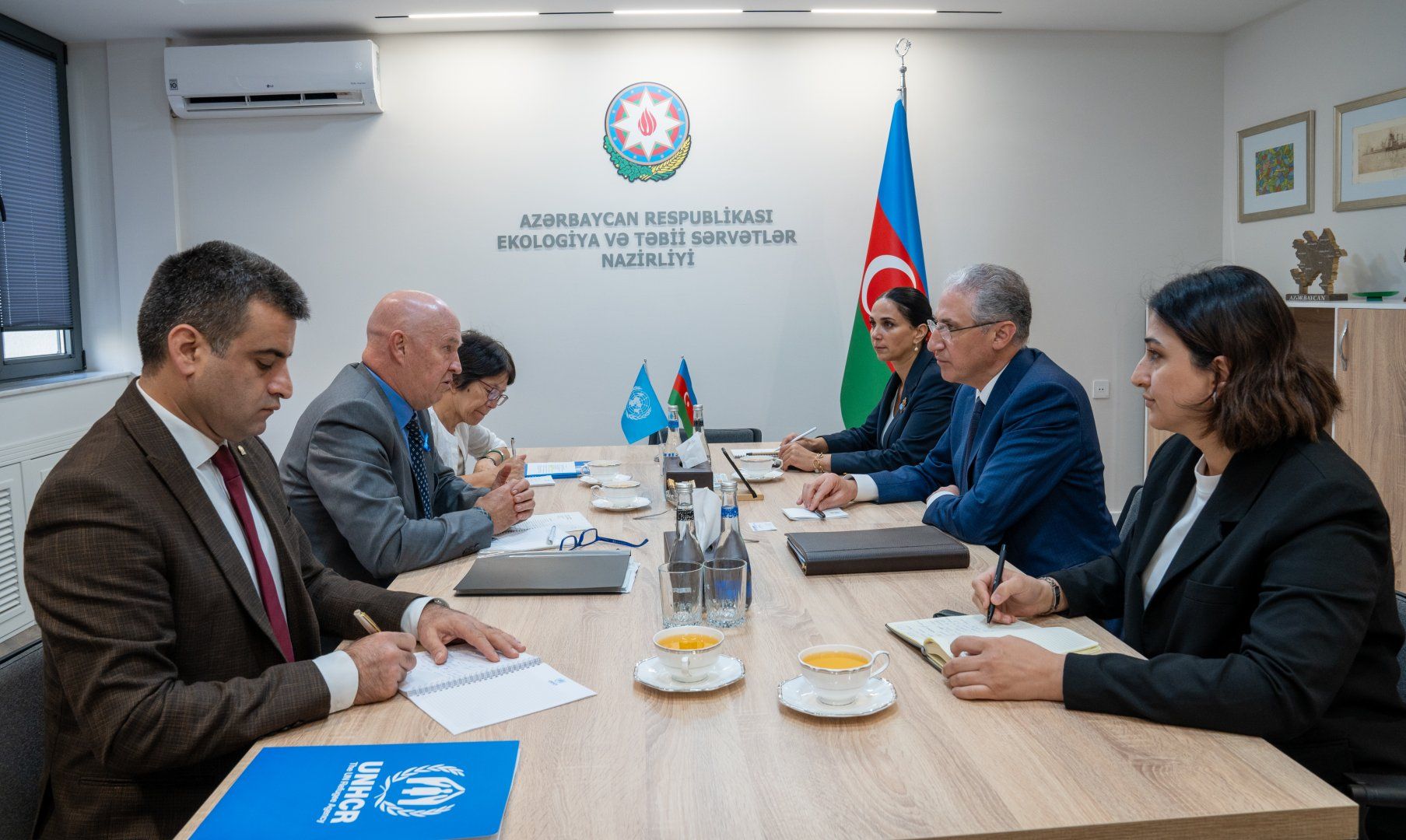 Minister Babayev meets UN Climate Adviser ahead of COP29 in Azerbaijan