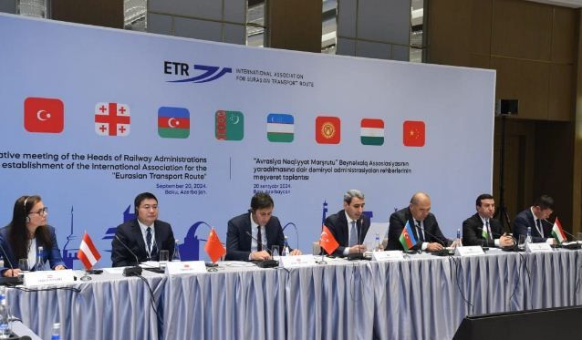 Consultative meeting on 'Eurasian Transport Route' Association starts in Baku