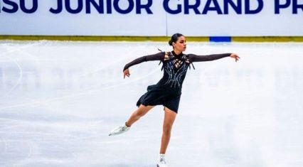 Azerbaijan's figure skater participates in Grand Prix in Turkiye