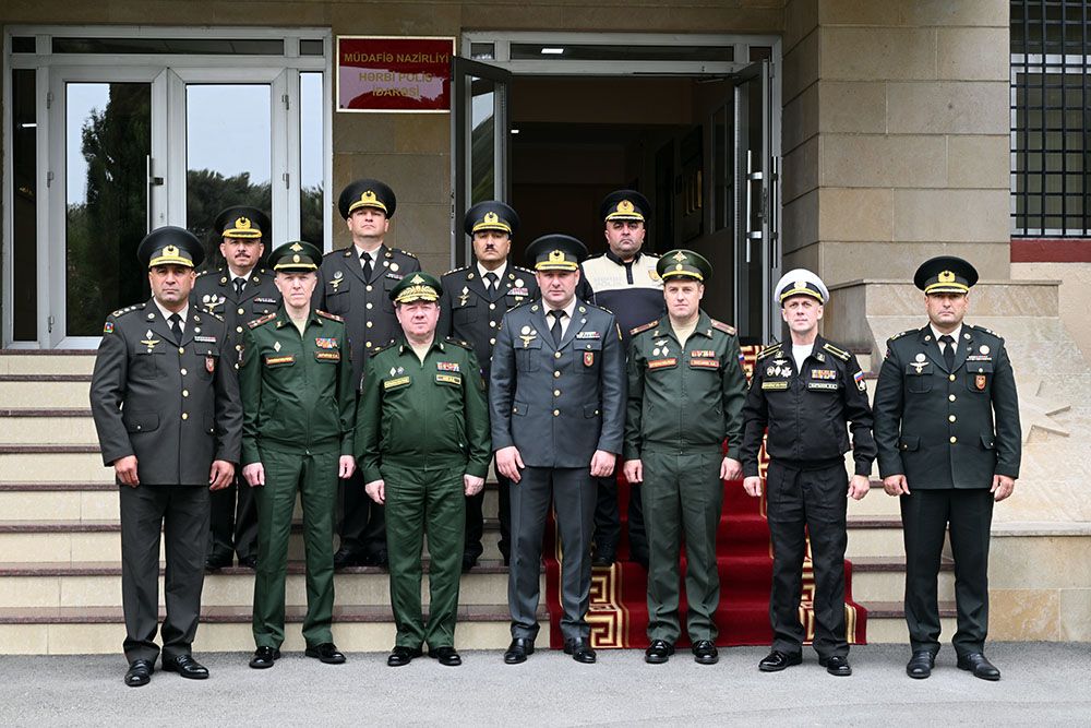 Russian delegation visits Military Police Department of Azerbaijan Defense Ministry