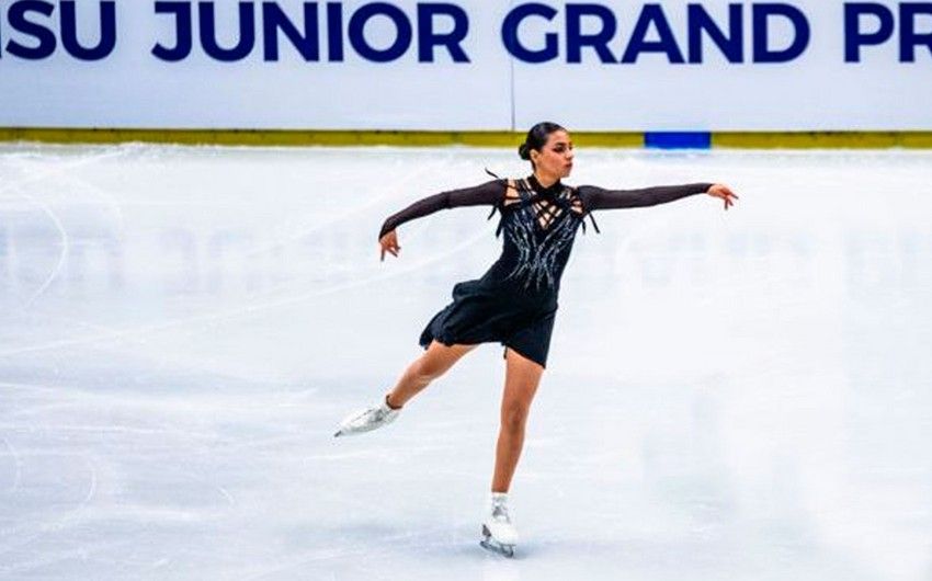 Azerbaijan's figure skater participates in Grand Prix in Turkiye