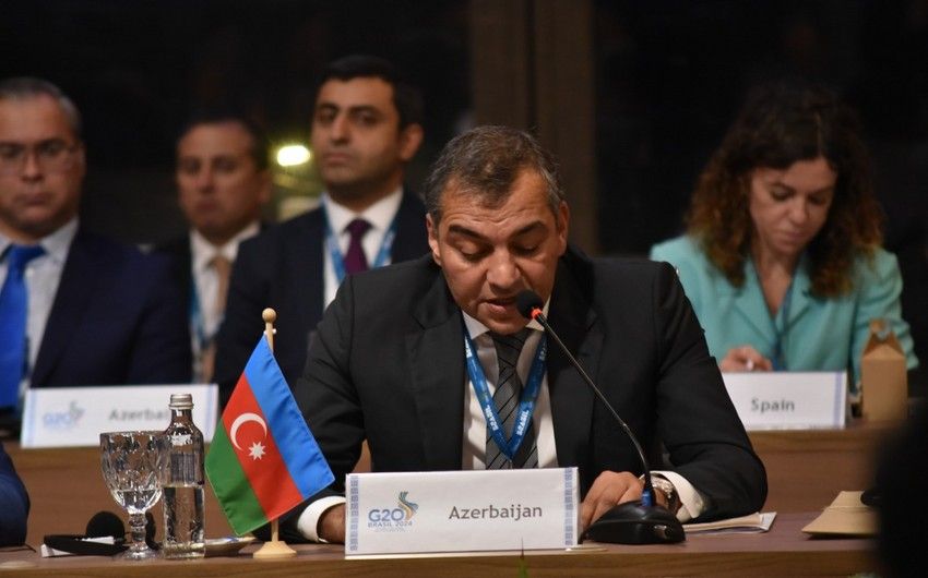 Azerbaijan's tourism experience presented at G20 event held in Brazil