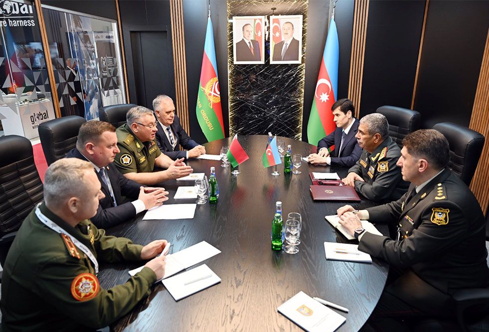 Azerbaijani-Belarusian military cooperation discussed