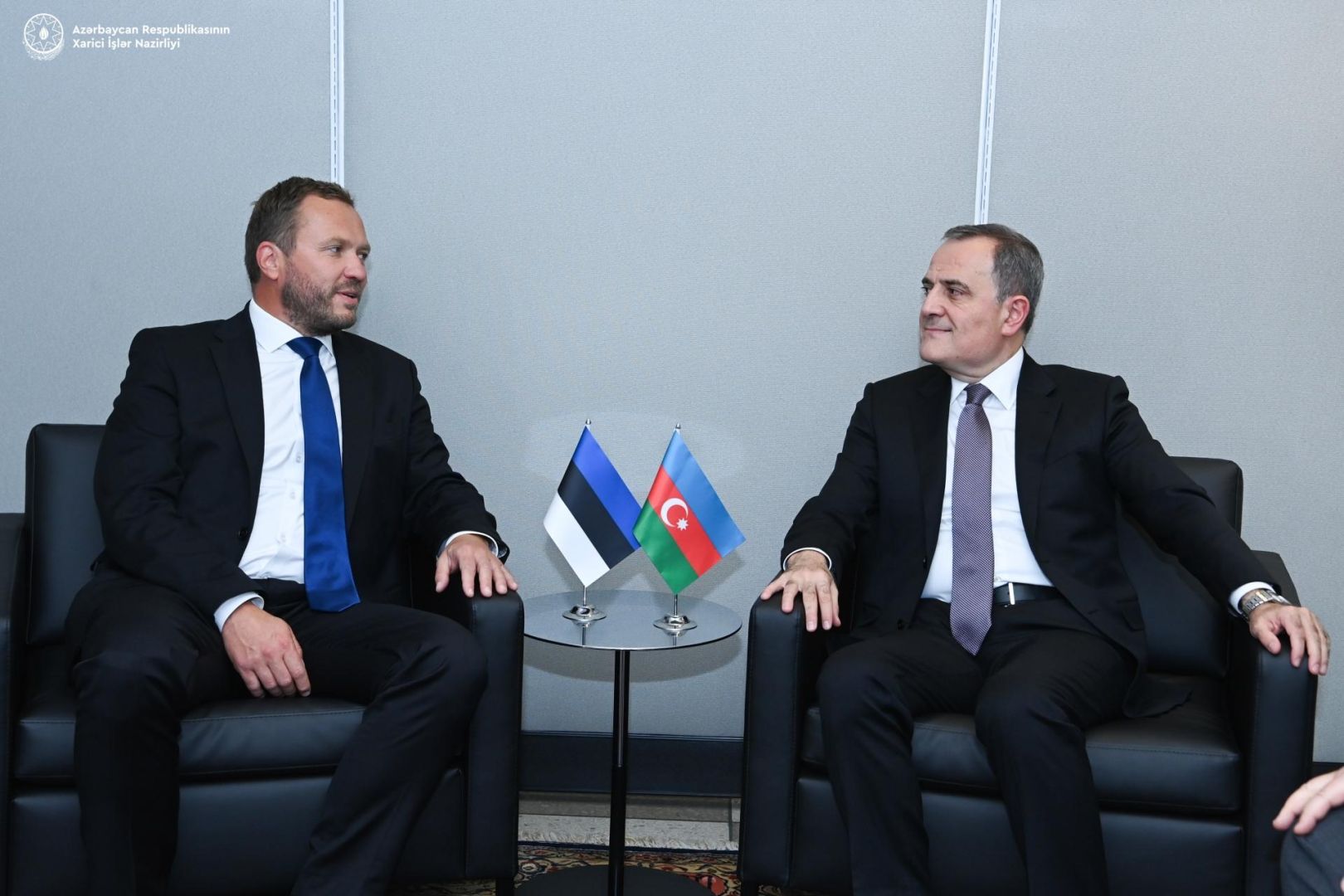 Azerbaijan's Bayramov informs his Estonian counterpart on Baku-Iravan normalisation [PHOTOS]