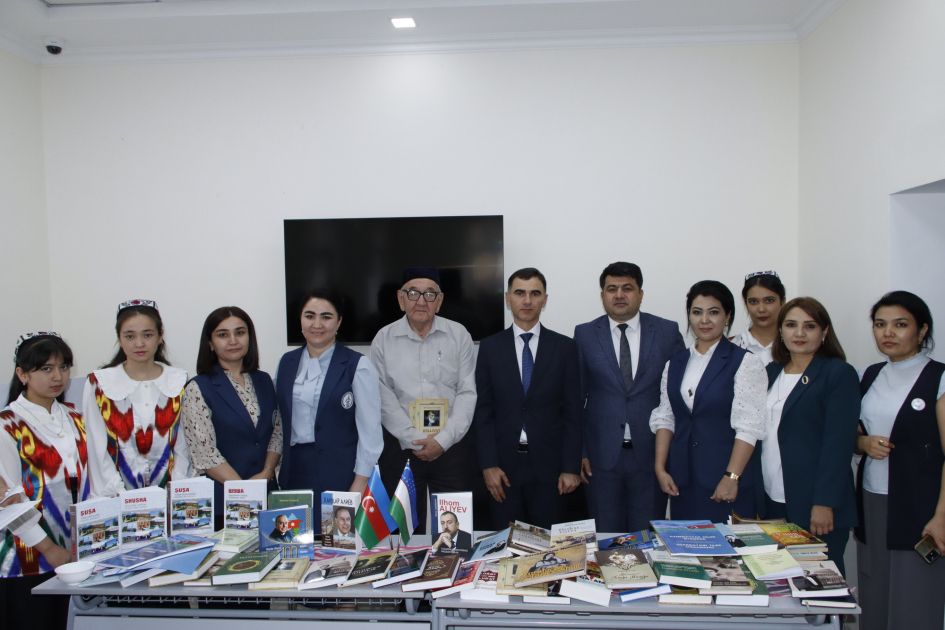 Heydar Aliyev Cultural Center in Uzbekistan donates books to Tashkent State Pedagogical University [PHOTOS]