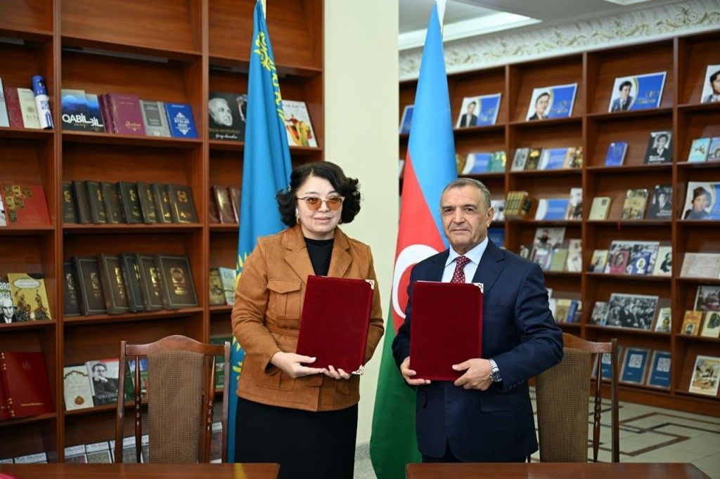 National libraries of Azerbaijan, Kazakhstan sign MoC [PHOTOS]