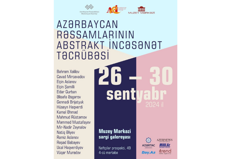 Baku Museum Center to open exhibition themed "Abstract Art Experience of Azerbaijani Artists"