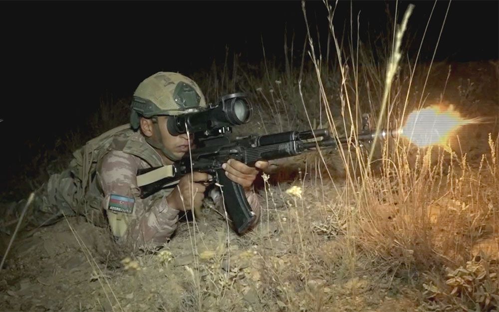 Azerbaijan's Combined Arms Army conducts night tactical exercise [VIDEO]