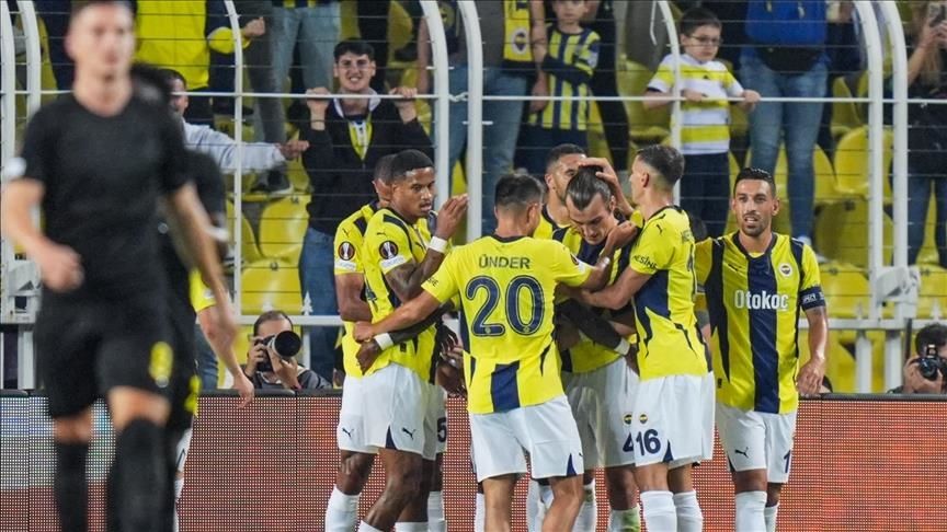 Fenerbahce beat Union SG 2-1 in their Europa League opener