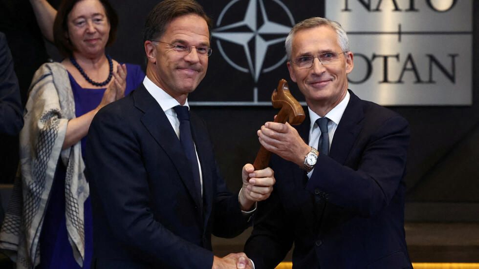 Former Dutch PM Mark Rutte takes over as NATO chief