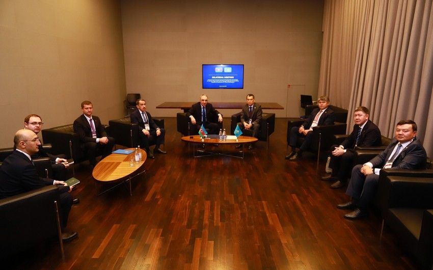 Azerbaijan's Prosecutor General meets with his Kazakh counterpart