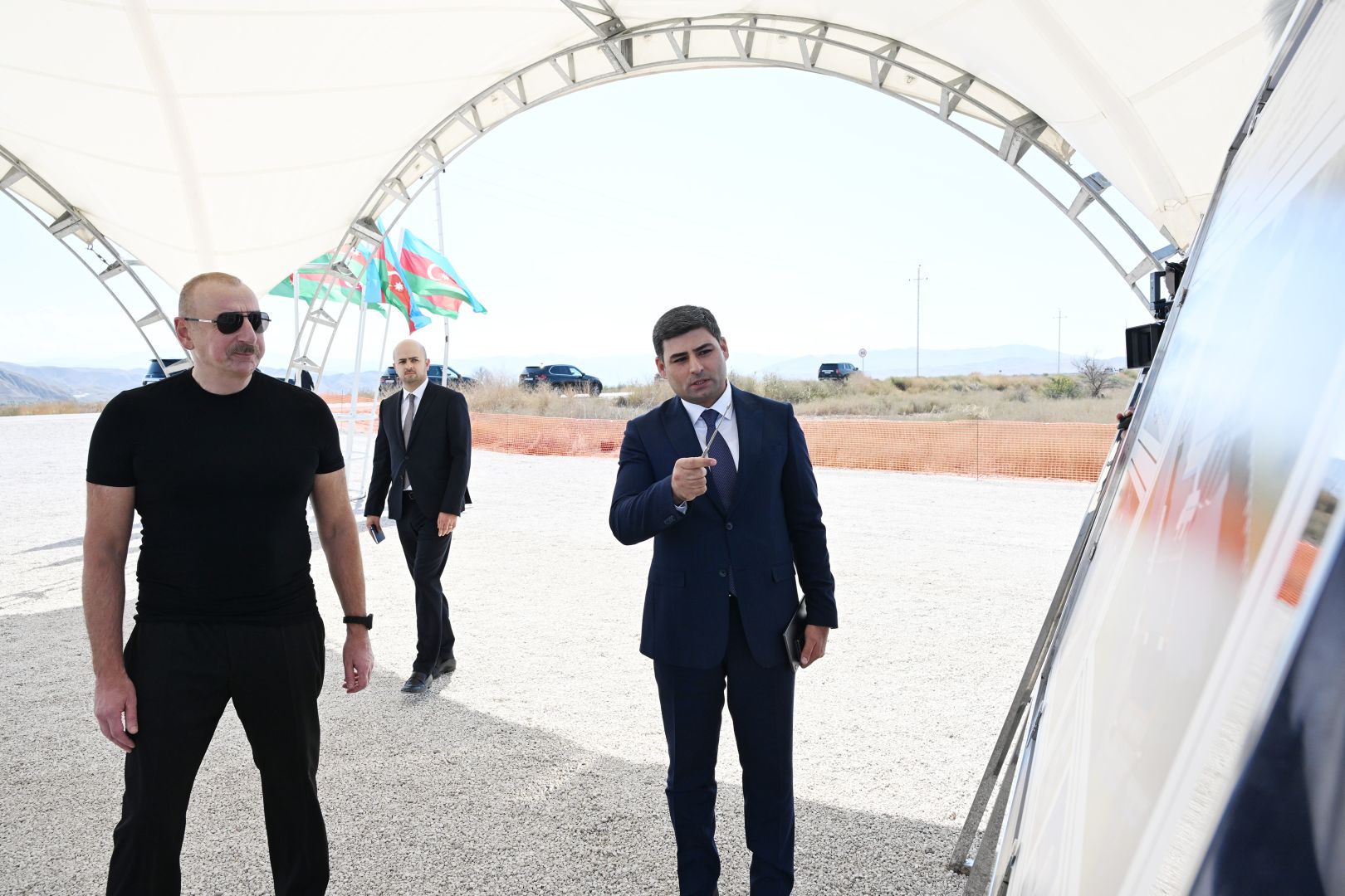 President Ilham Aliyev laid foundation stone for brooding egg production factory in Soltanli Village, Jabrayil District [PHOTOS]