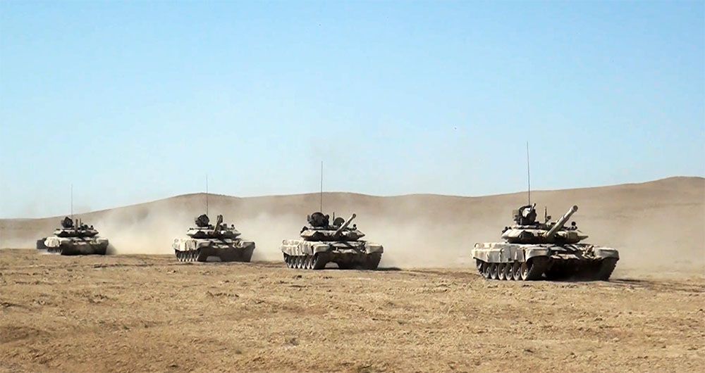 Azerbaijani army conducts competition for title of Best Tank Company [VIDEO]