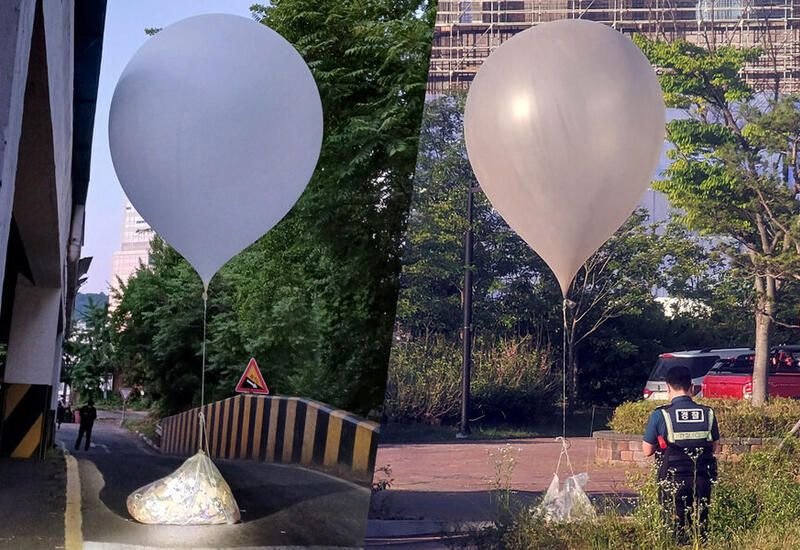 North Korea continues to send garbage balloons to Seoul