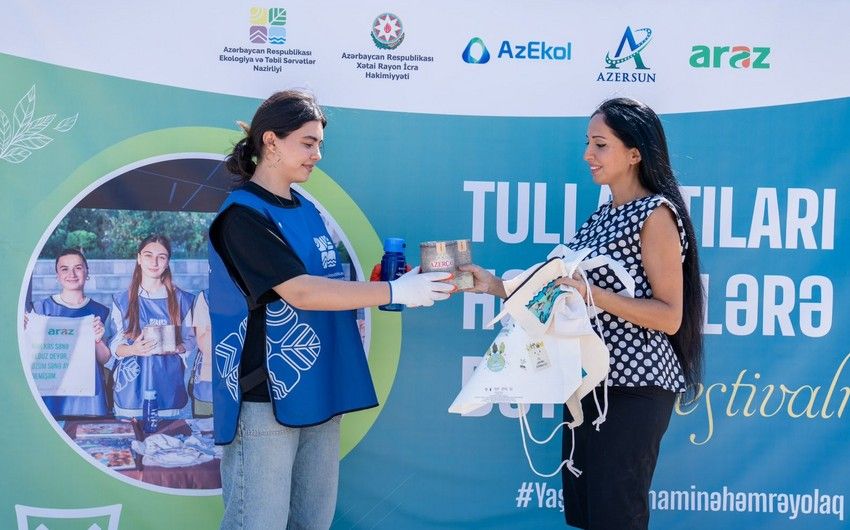 "Turn Waste into Gifts" Festival held in Khatai for Green World Initiative