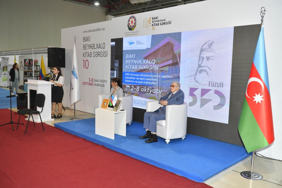 National Aviation Academy holds lecture within Baku Int'l Book Fair [PHOTOS]