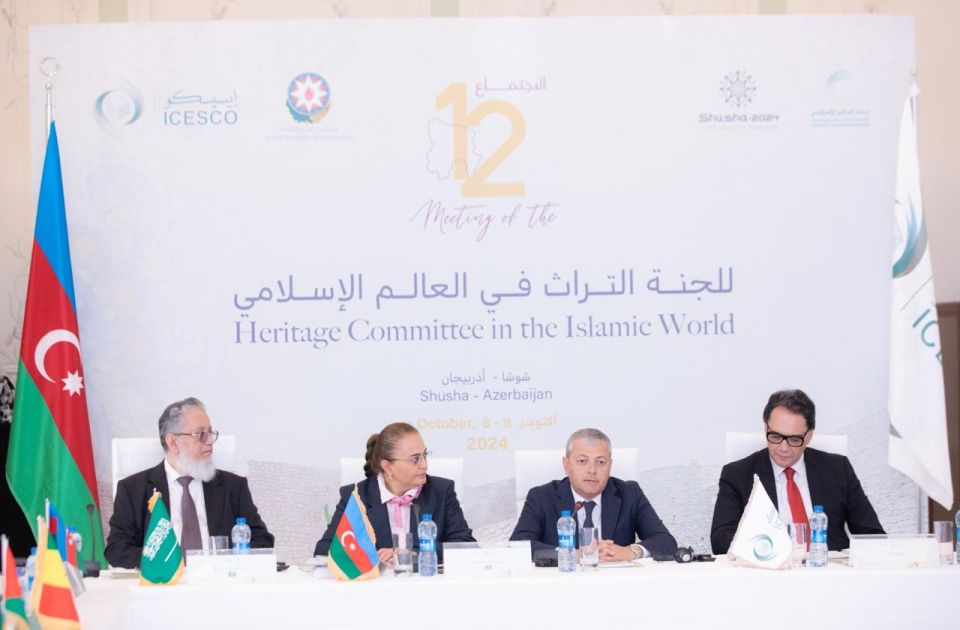 ICESCO Islamic World Heritage Committee Session kicks off in Shusha [PHOTOS]