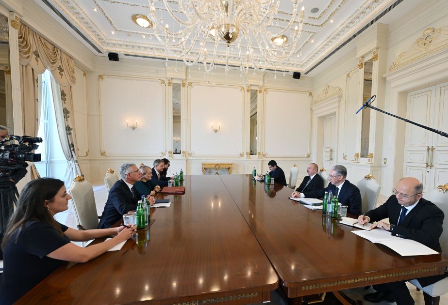 President of Azerbaijan receives UK Minister for Climate