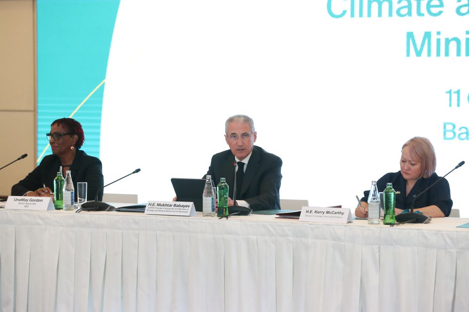 Second day of pre-COP29 conference kicks-off [PHOTOS]