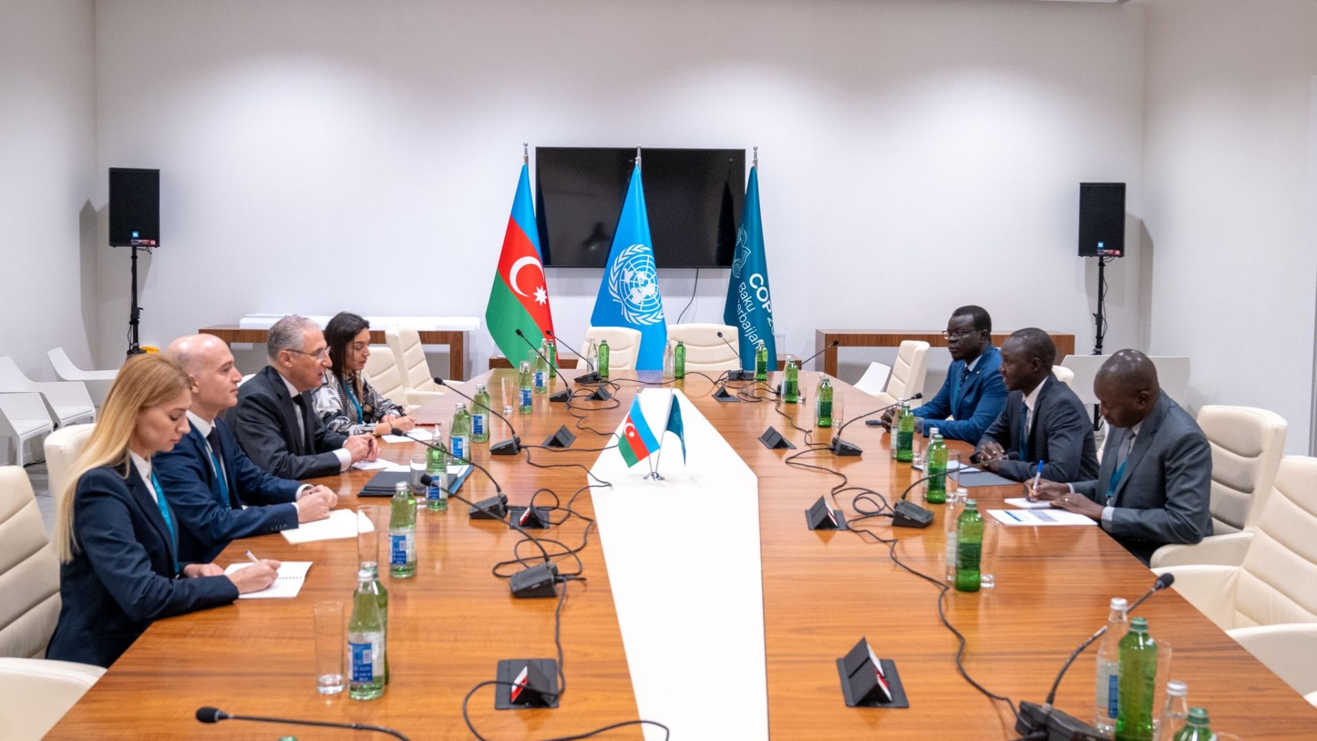 COP29 President highlights water issues at meeting with South Sudanese Minister