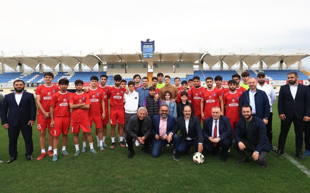 German fooballer Mesut Özil visits Azerbaijan as guest of Zira FC [PHOTOS]