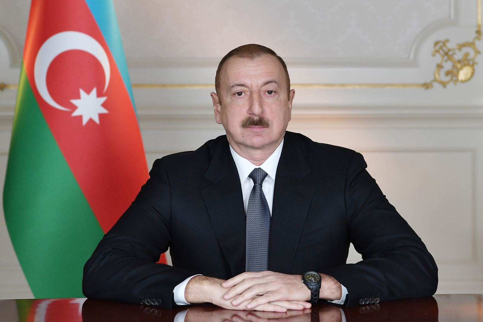 President Ilham Aliyev congratulates King of Spain