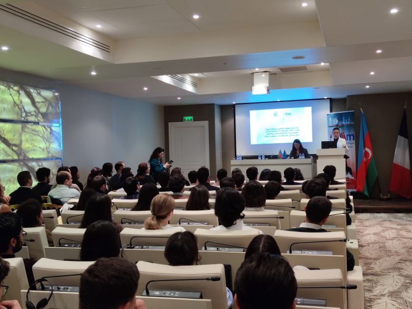 Forum of Azerbaijani students studying in France held in Paris [PHOTOS]