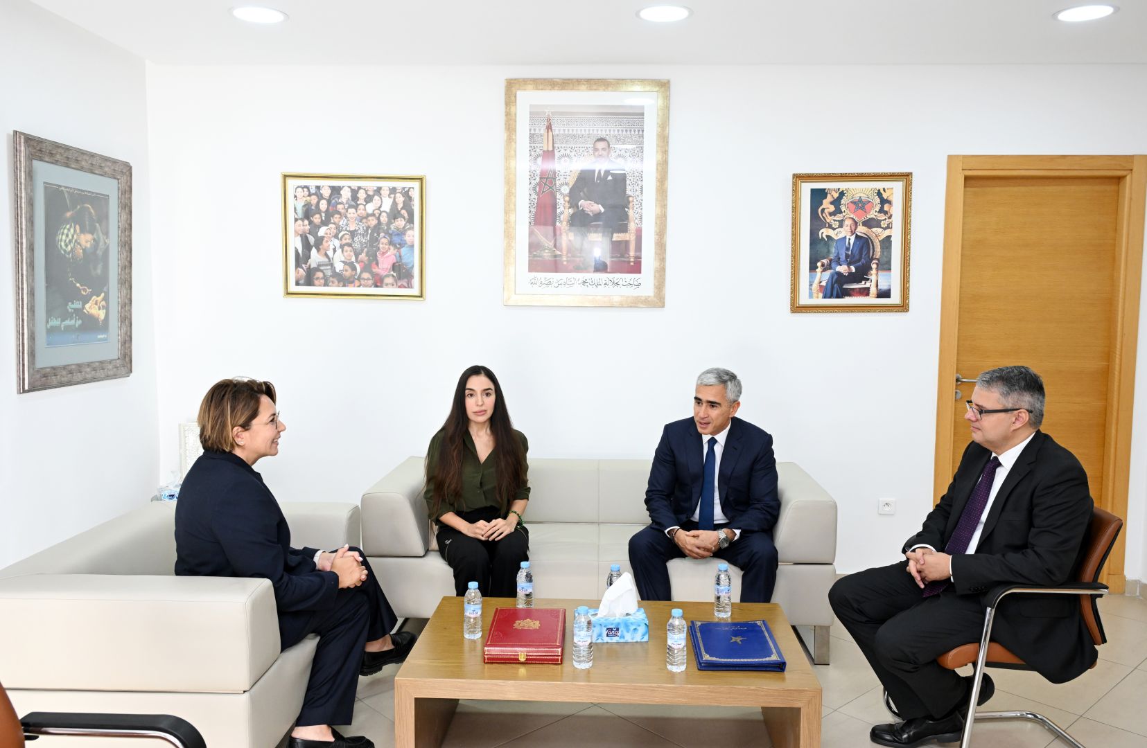 Leyla Aliyeva meets with Vice-President of National Observatory on Children's Rights in Morocco [PHOTOS]