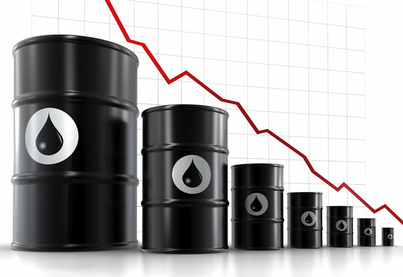 Azeri Light Oil price drops