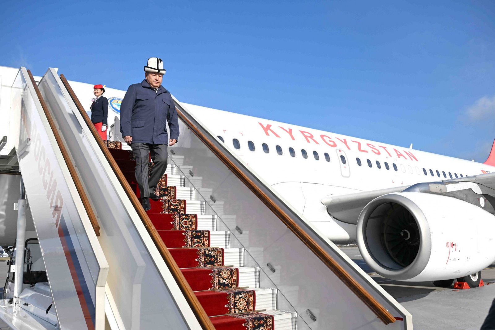 Kyrgyzstan's Prime Minister Akylbek Japarov embarks on official visit to Moscow