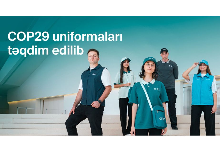 COP29 unveils sustainable uniforms for personnel in Baku