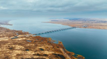 Longest bridge in country opened in Kazakhstan