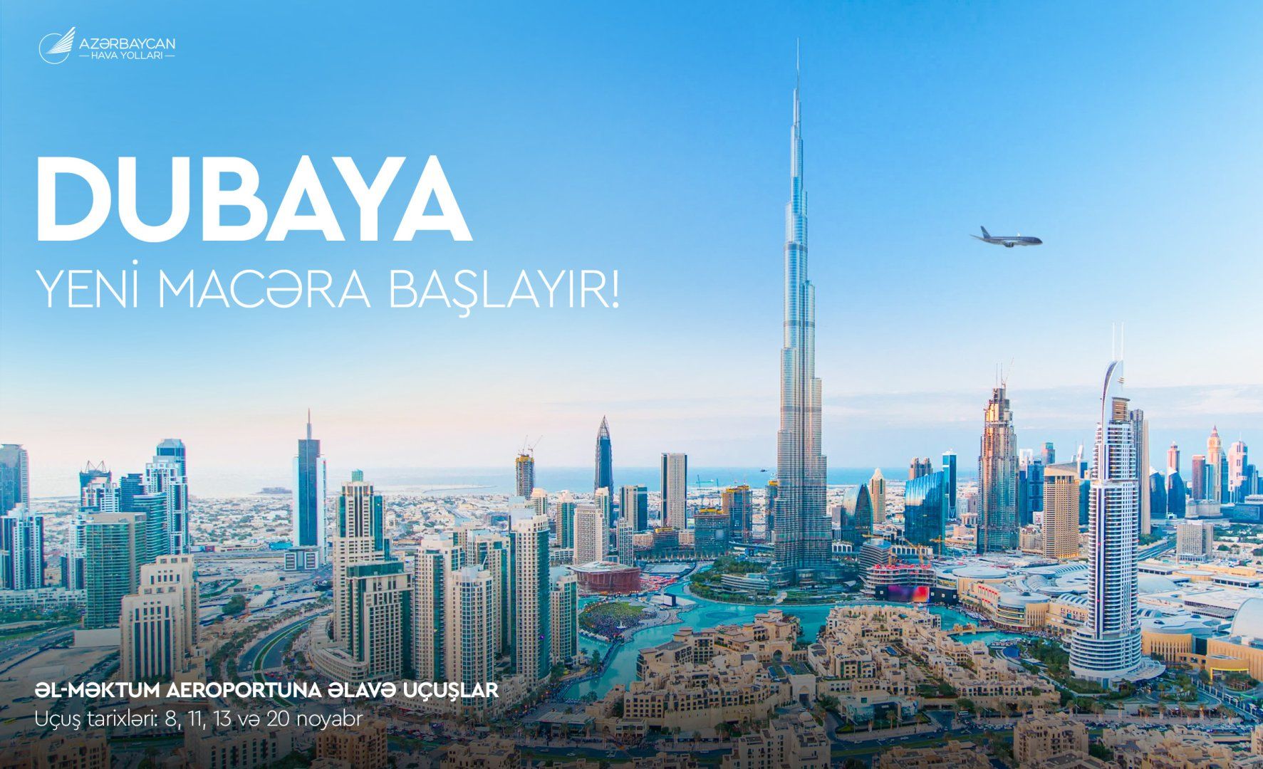 AZAL introduces flights to another Dubai airport and expands Batumi services [PHOTOS]