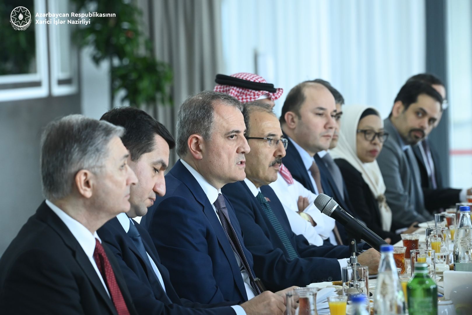 Minister Bayramov and Aide to President meet ambassadors of Muslim countries to Azerbaijan [PHOTOS]