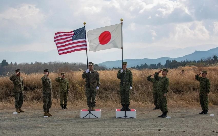 Japanese Self-Defense Forces and US Armed Forces began exercises