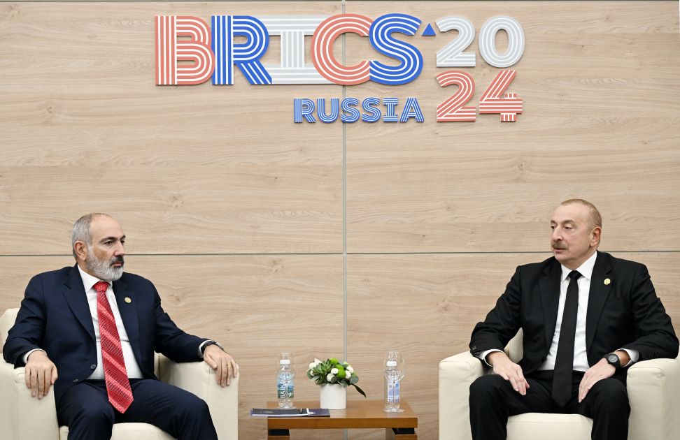 President Ilham Aliyev’s meeting with Prime Minister of Armenia begins in Kazan [PHOTOS]