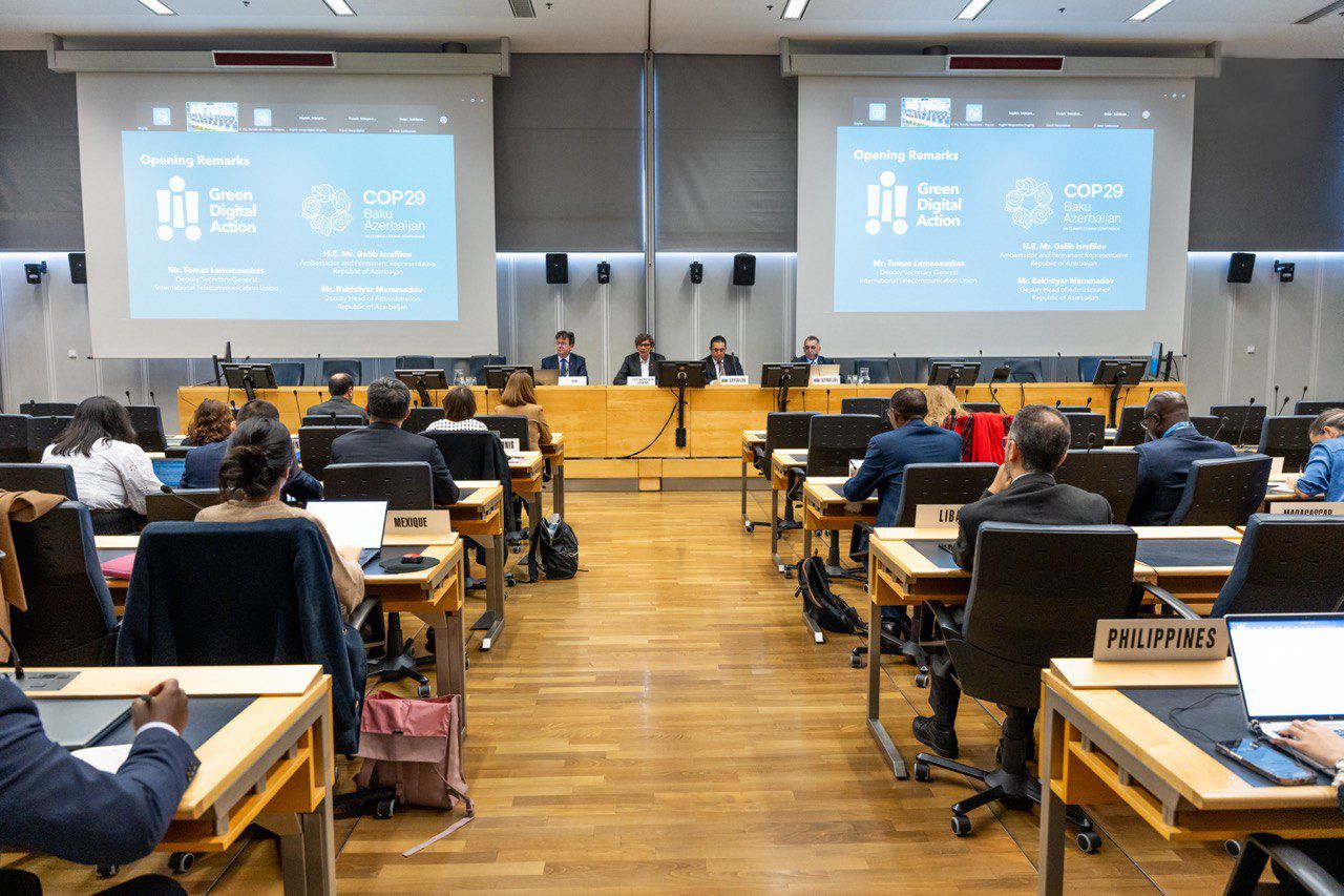 Briefing on Green Digital Action Initiative held for diplomats in Geneva ahead of COP29