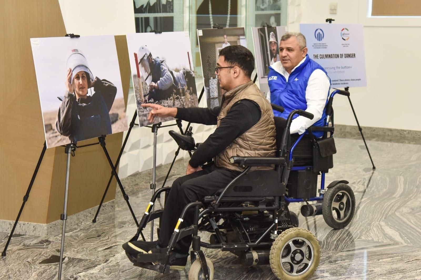 Baku hosts exhibition dedicated to landmine victims: Photos also displayed in Czech Republic [PHOTOS]