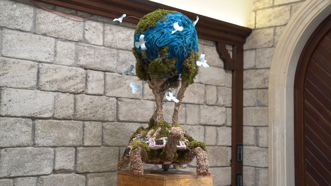 Sustainable art in fight of climate change [PHOTOS]