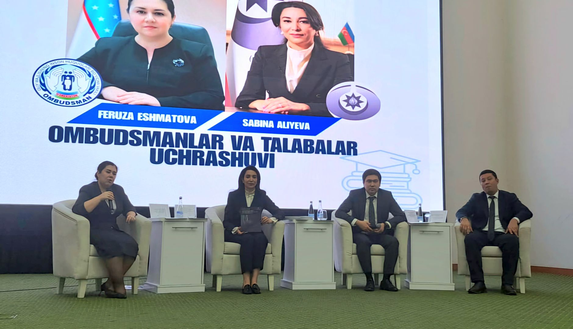 Azerbaijan's Ombudsman holds meeting with faculty and students at Tashkent State University of Law [PHOTOS]