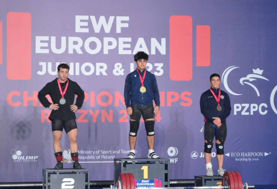 National weightlifter clams three medals at European Championships