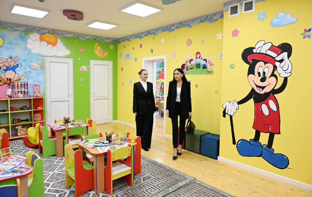 Kindergarten-nursery named after Alim Mammadov inaugurated in Khatai district of Baku after renovation [PHOTOS]