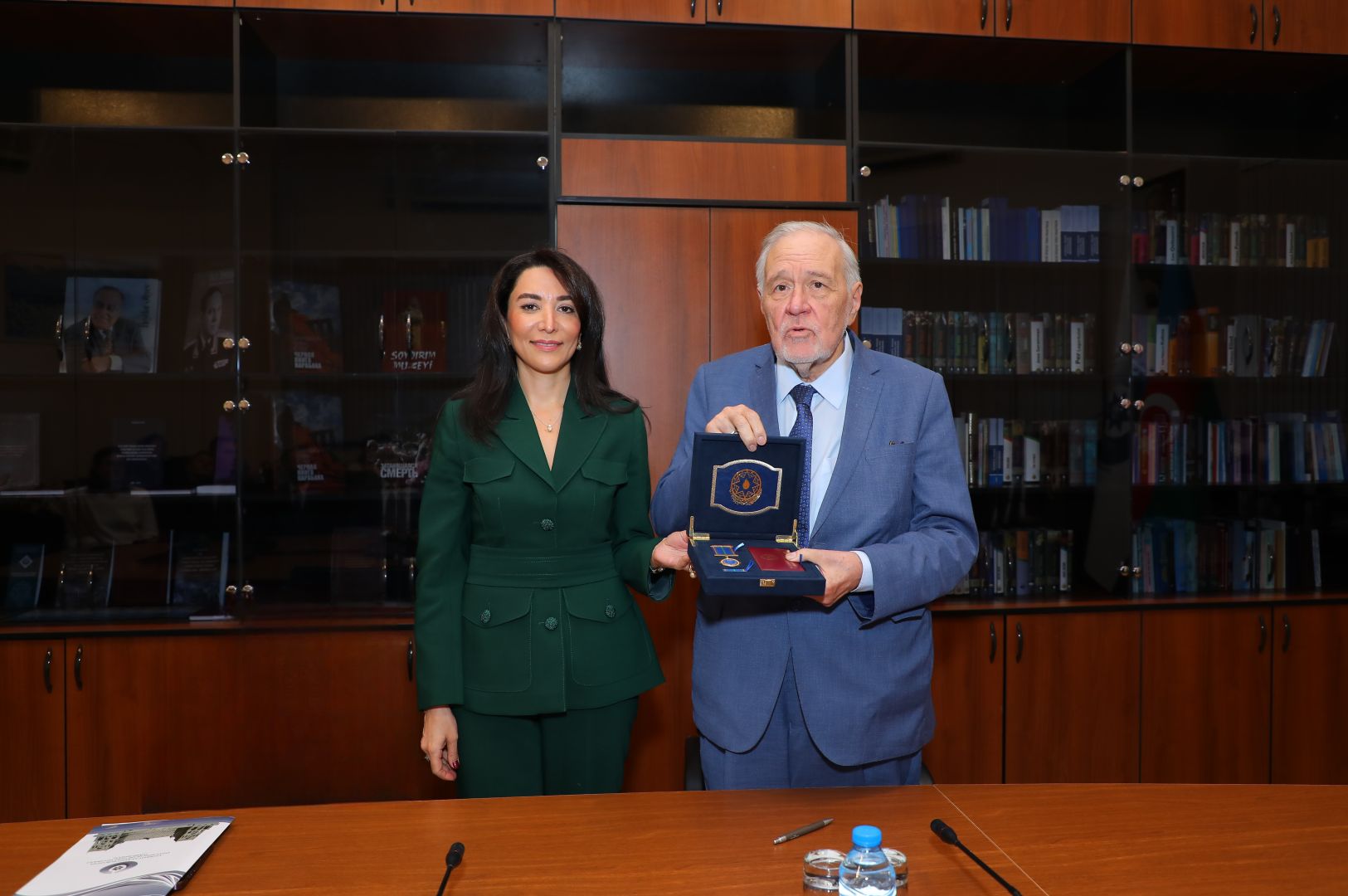 Azerbaijan's Ombudsperson meets with professor Ilber Ortayli [PHOTOS]