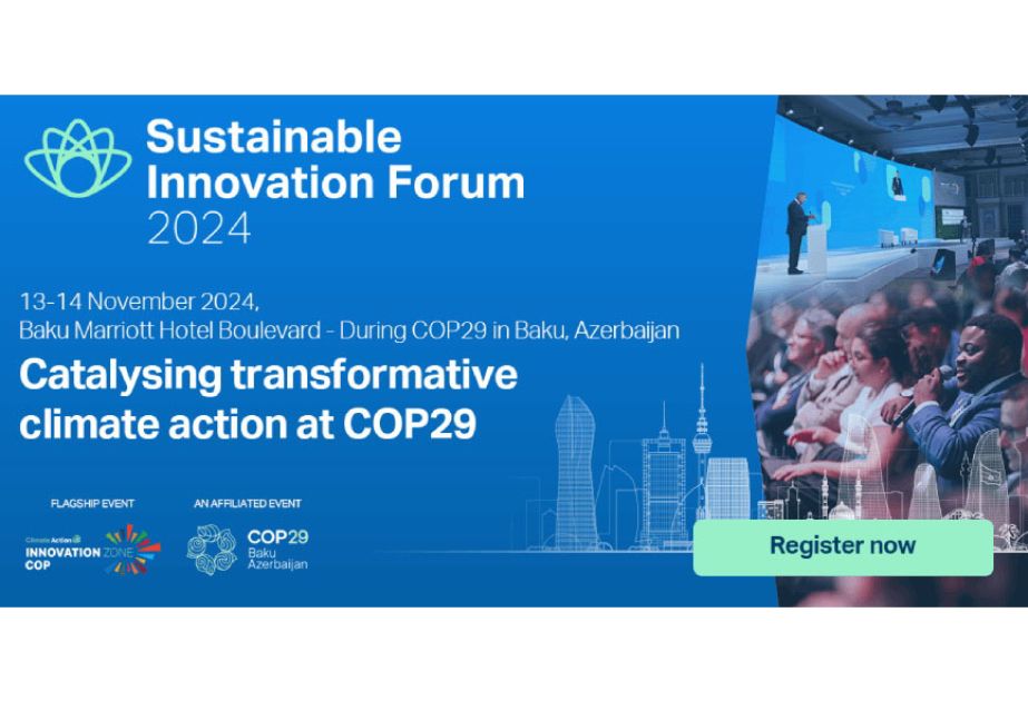 Sustainable Innovation Forum celebrates 16th Edition at COP29